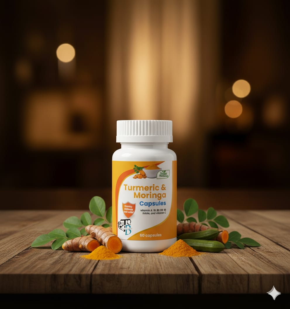 Moringa y Curcuma