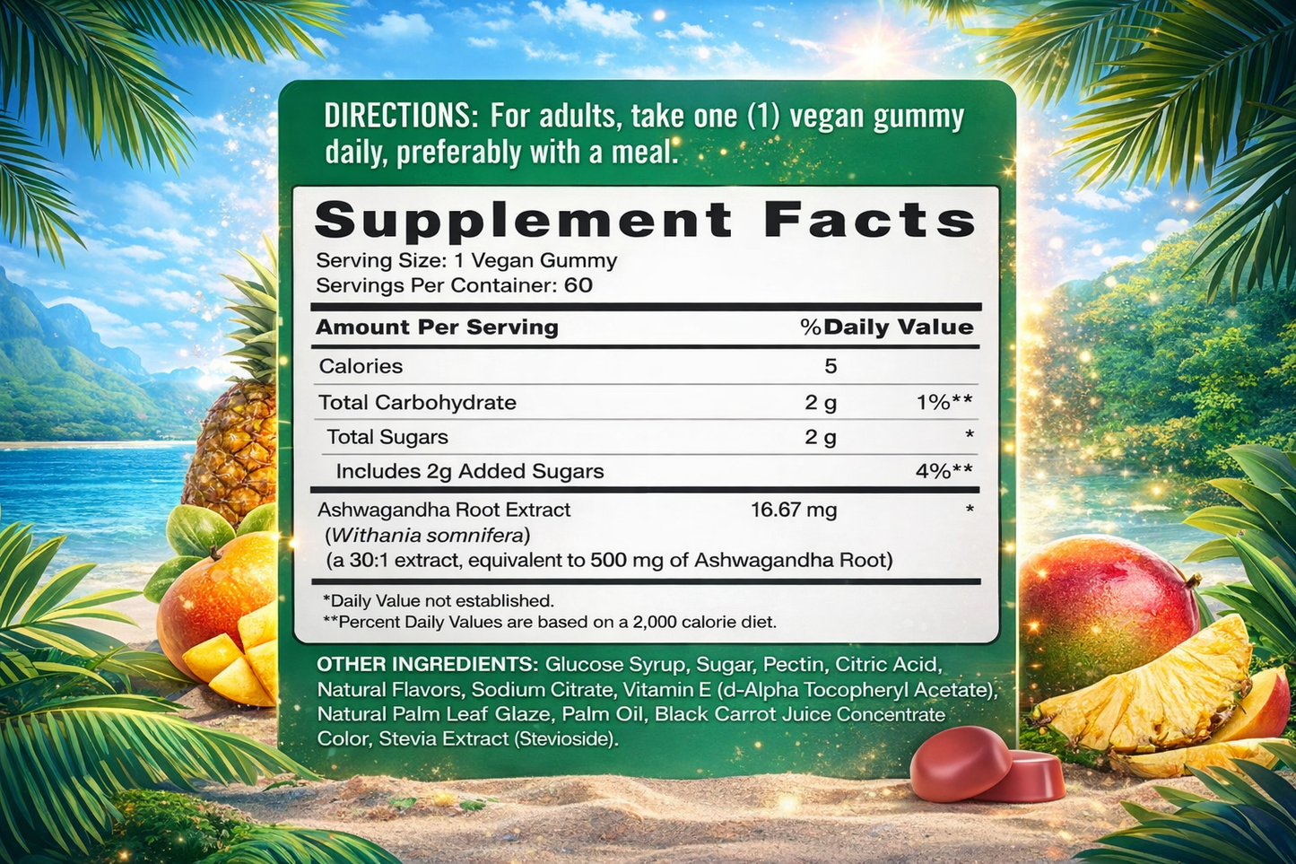 Nature's Truth Ashwagandha Gummies | 60 unidades