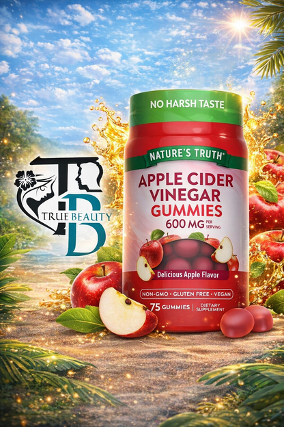 Nature's Truth Gomitas de vinagre de sidra de manzana | 600 mg | 75 gomitas