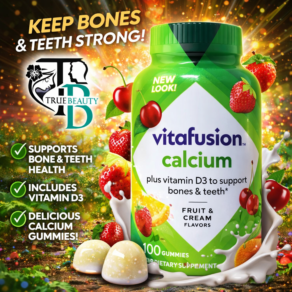 Vitafusion Calcium 100 gummies