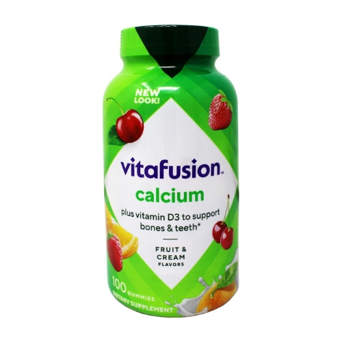 Vitafusion Calcium 100 gummies